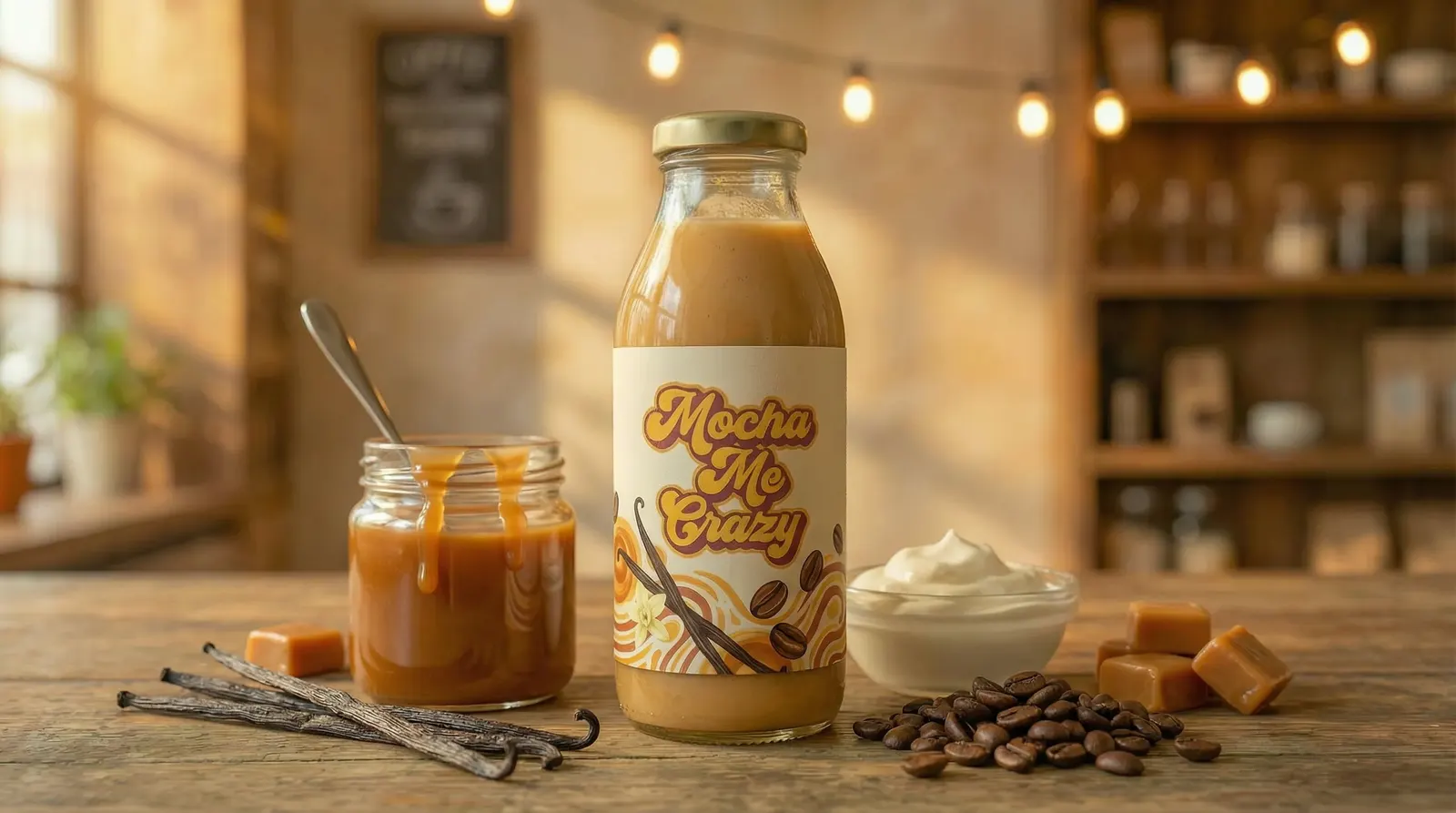 Mocha Me Crazy Caramel and Vanilla Mocha product visual