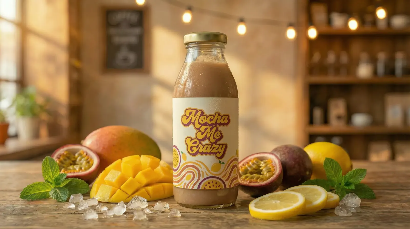 Mocha Me Crazy Mango Passionfruit Mocha product visual