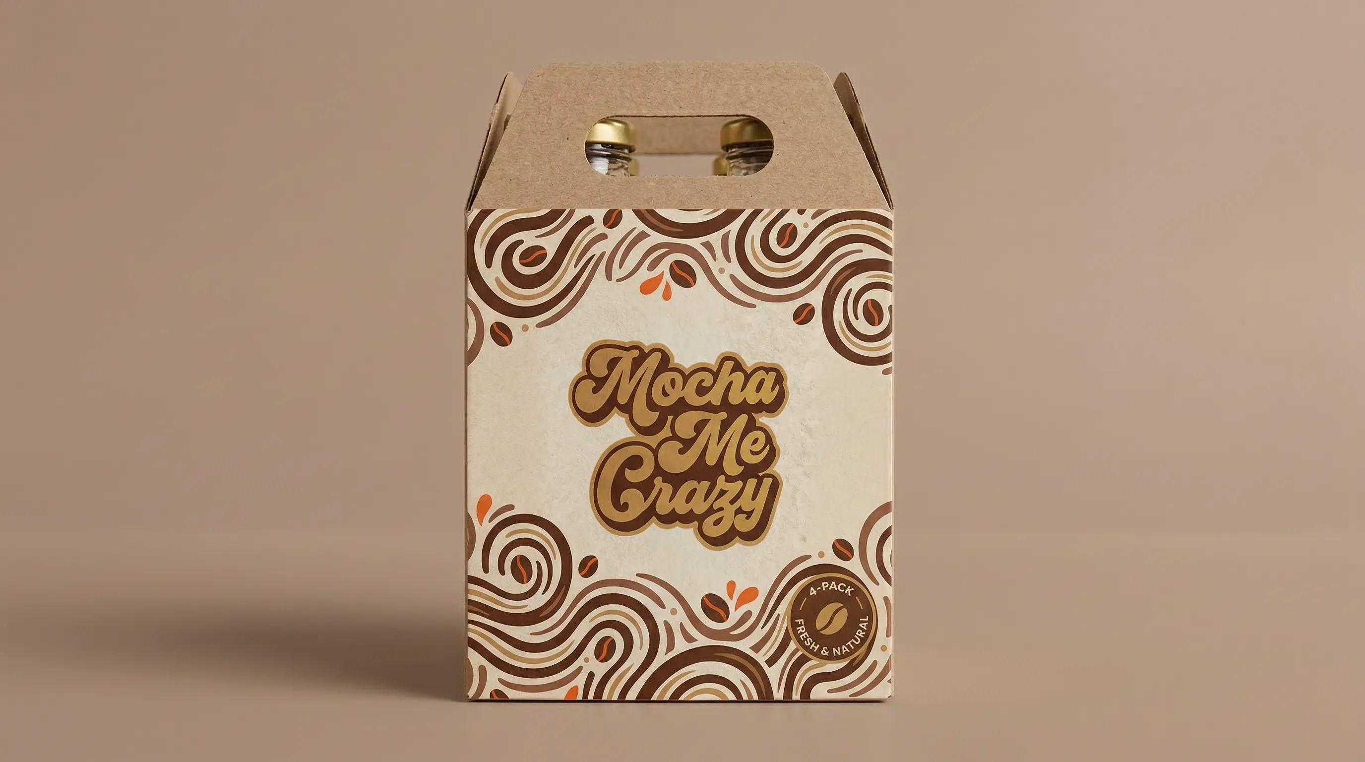 Mocha Me Crazy package front visualization