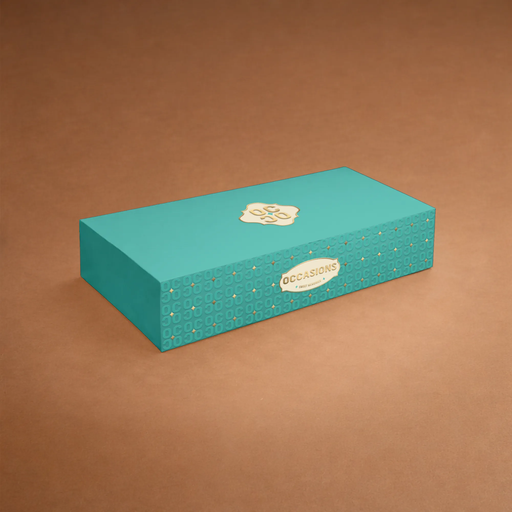 Occasions cupcake box packaging visualization