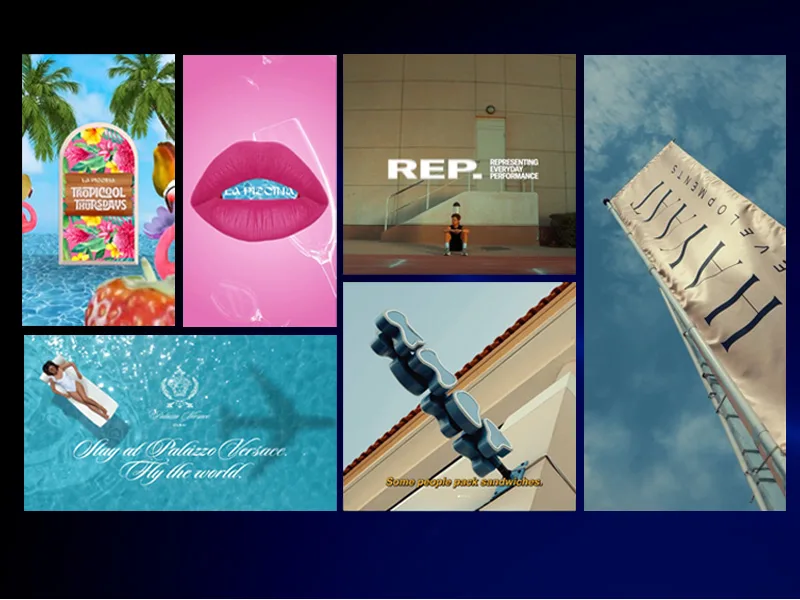 Motion graphics storyboard frame